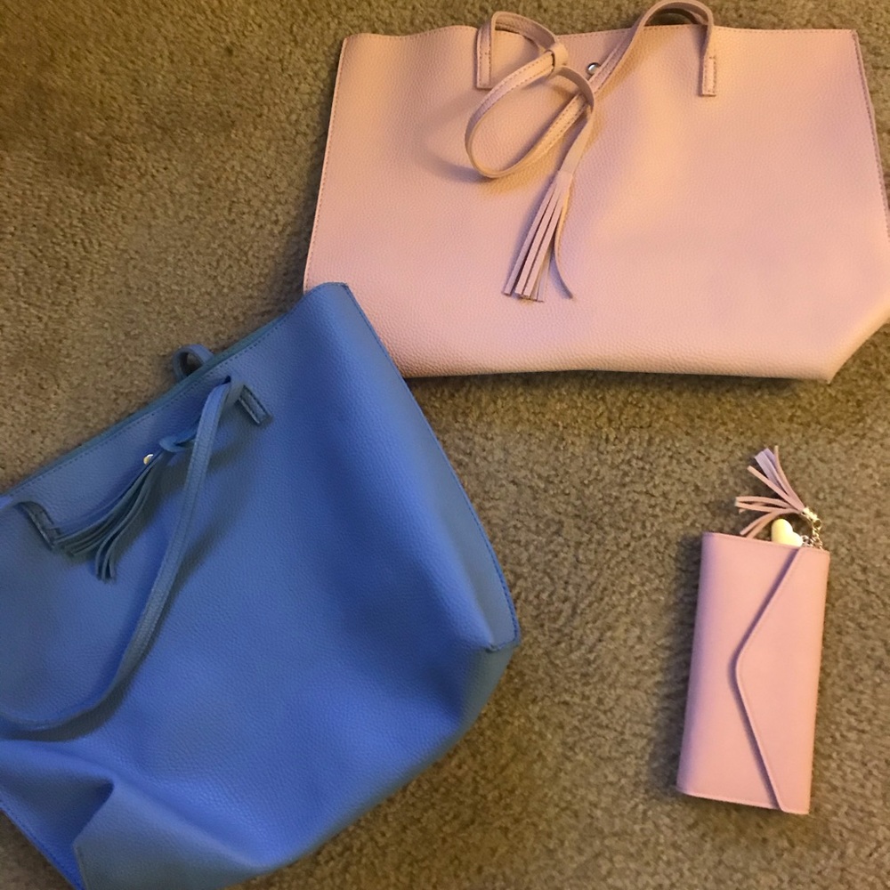 Pastel Handbags new with no tags (GET ALL 3)